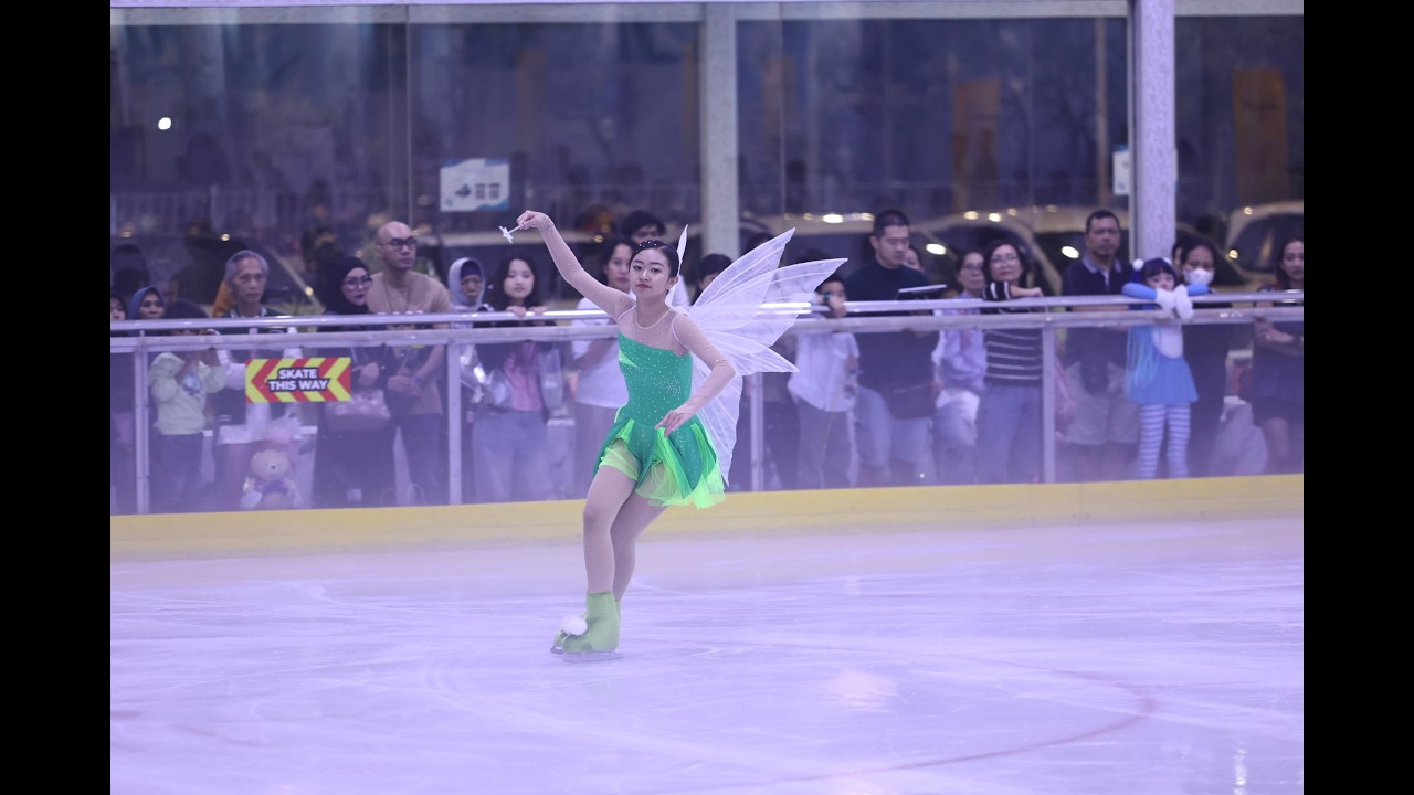 Figure Skating - Spotlight Tinker Bell by Frances Evren Chielwin #skatesurabaya2025