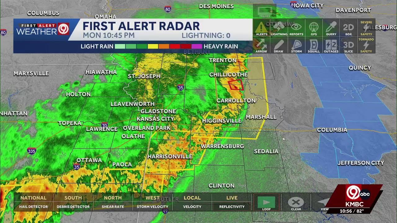 WATCH LIVE: KMBC 9 News is tracking a tornado-warned storm