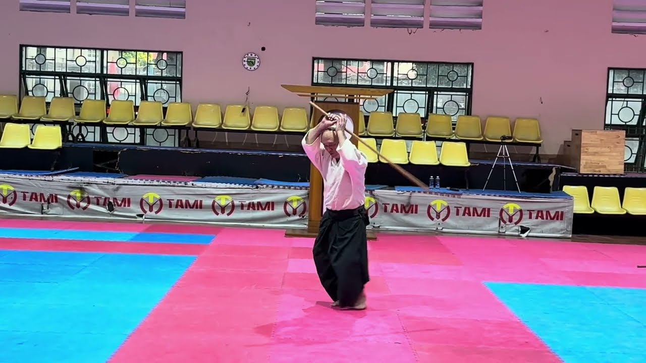 Etsuji Horii Shihan (7th Dan) - Aikido Seminar 2025 - HCMC Aikido Federation - Vietnam - Session 2