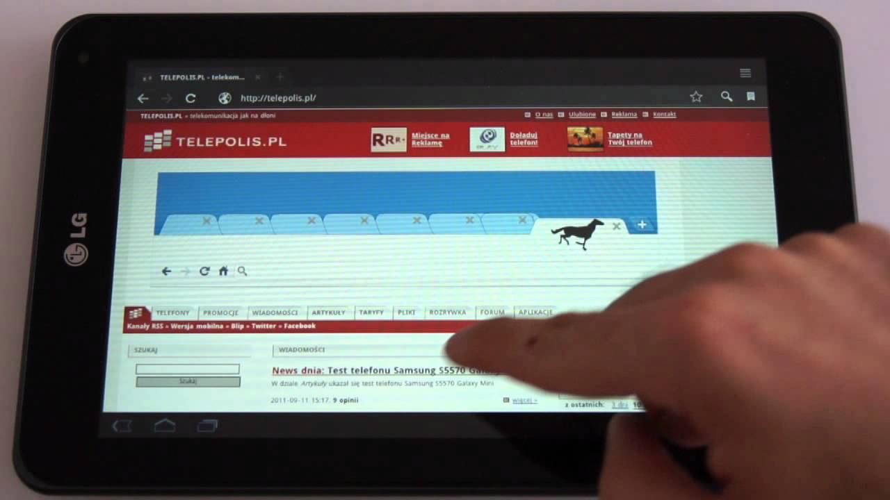 LG Optimus Pad (Swift Tab) - part 2