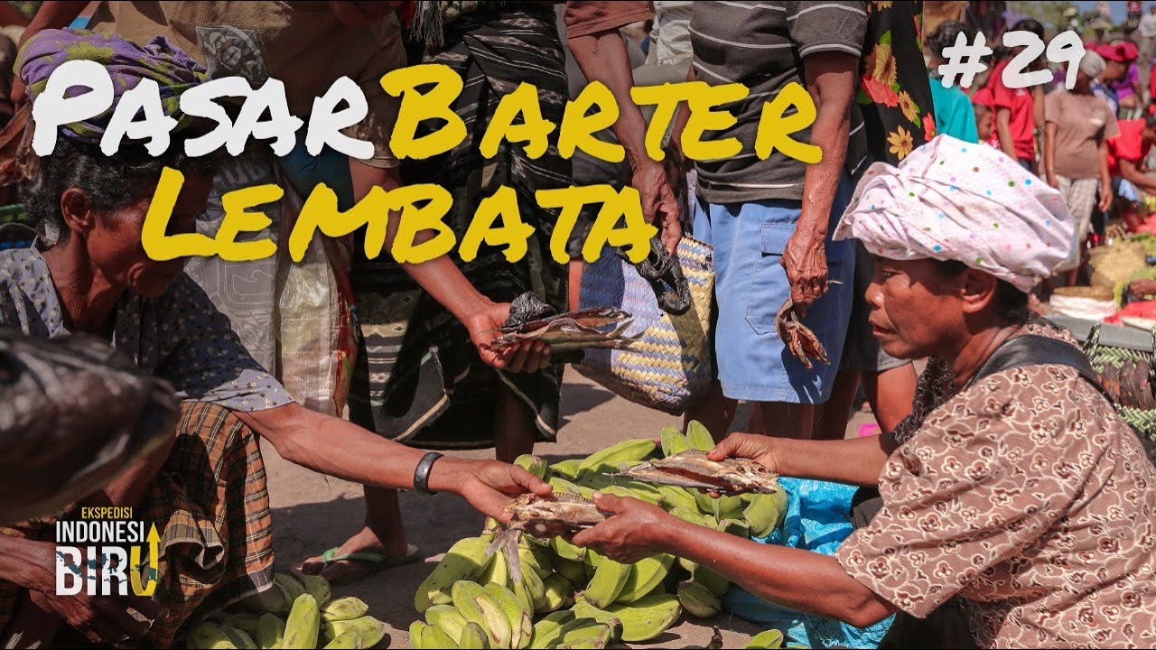 PASAR BARTER LEMBATA - Ekspedisi Indonesia Biru #29