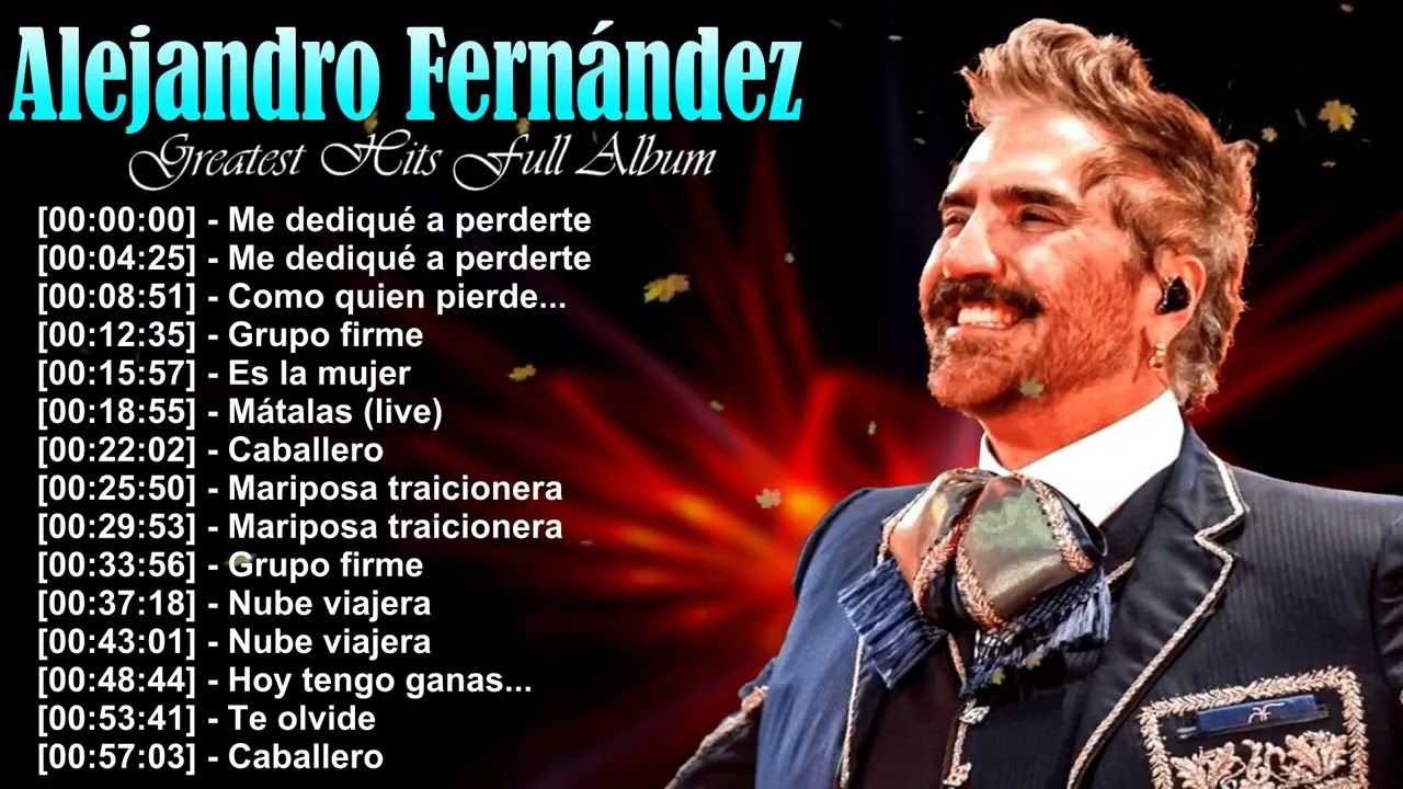 💫 Alejandro Fern&aacute;ndez &ndash; 🎧 Iconic artist inspiring fans through timeless Latin ballads and rhythms 🌌