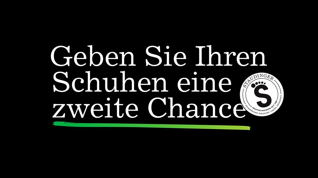 Schuh Staudinger – Schuhreparatur – Geben Sie Ihren Schuhen eine zweite Chance