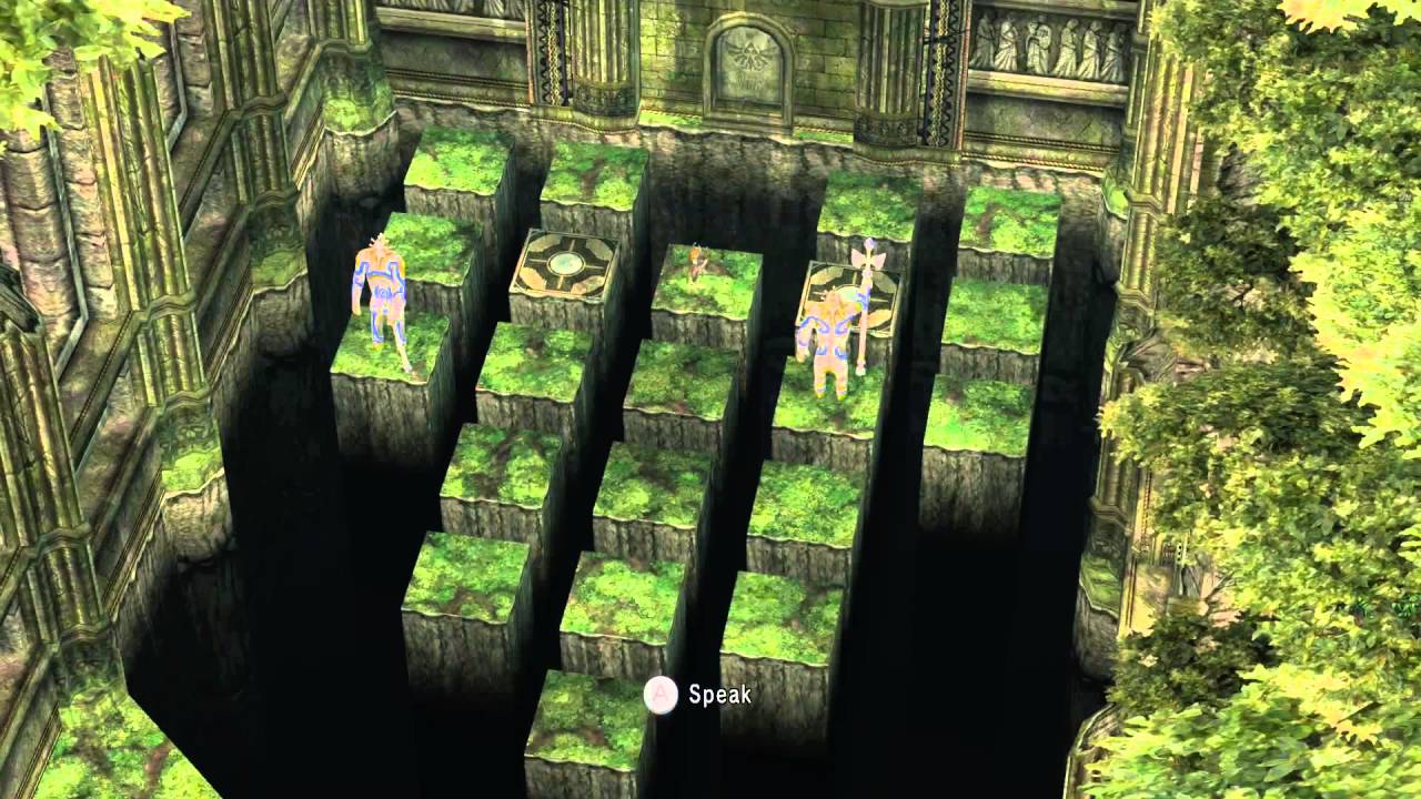 Puzzle Solution in Sacred Grove (Twilight Princess HD - Hero Mode)