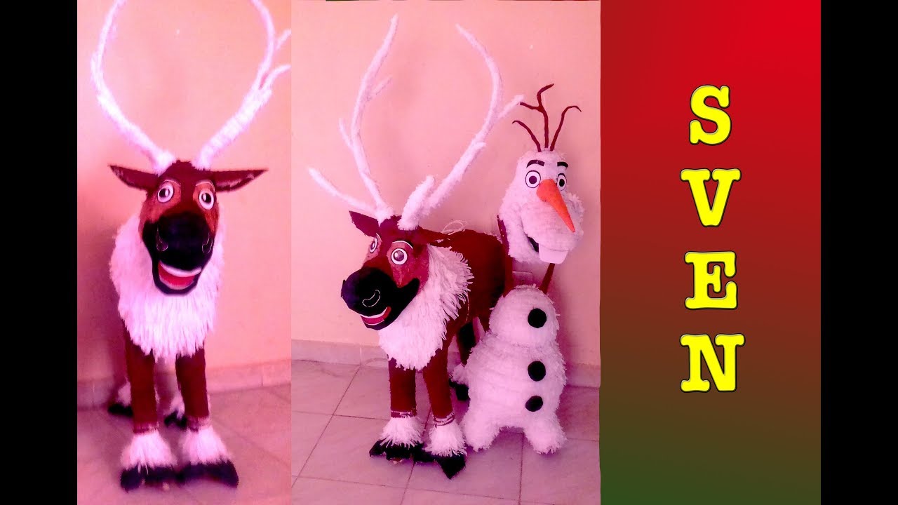 Piñata SVEN, decorado del cuerpo