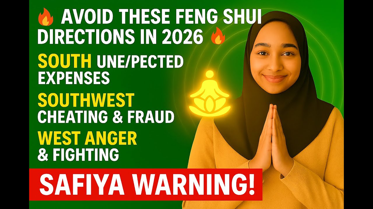 Unlucky Feng Shui Directions to Avoid in 2026 |  Protect Your Home from Bad Luck #fengshuiexpert