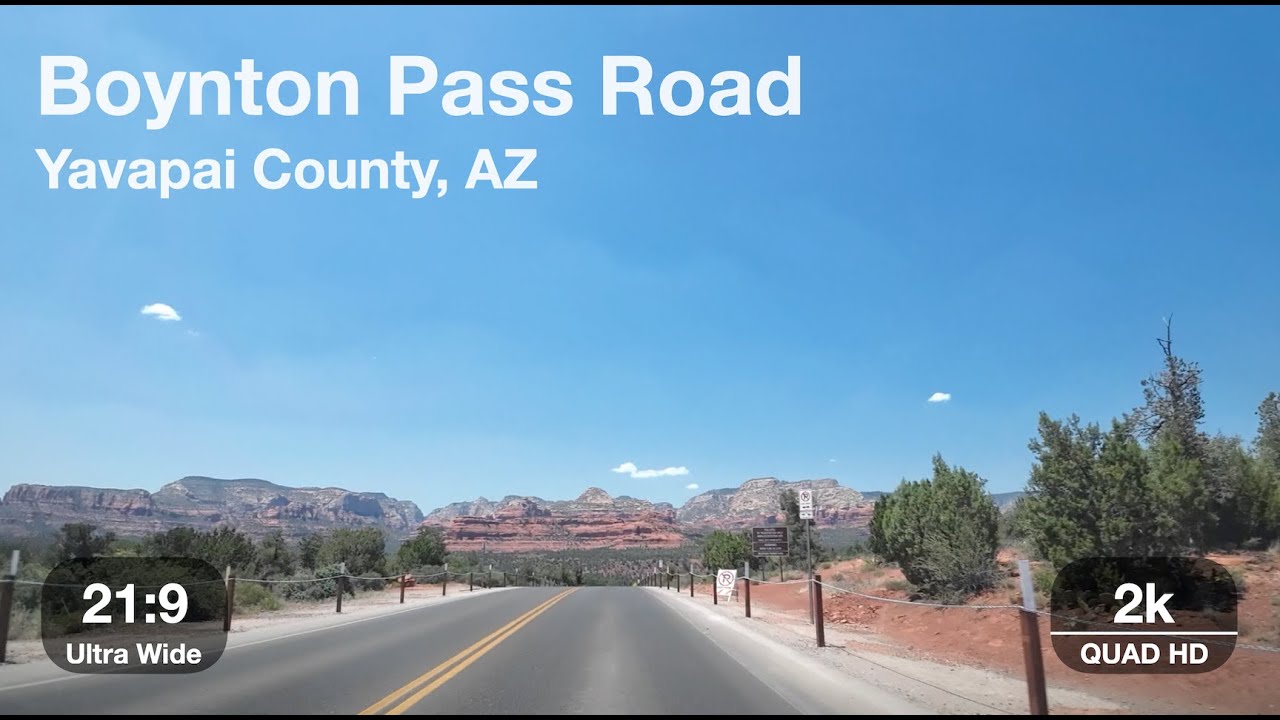 Boynton Pass Road | 21:9 Aspect Ratio, 2k QHD Resolution