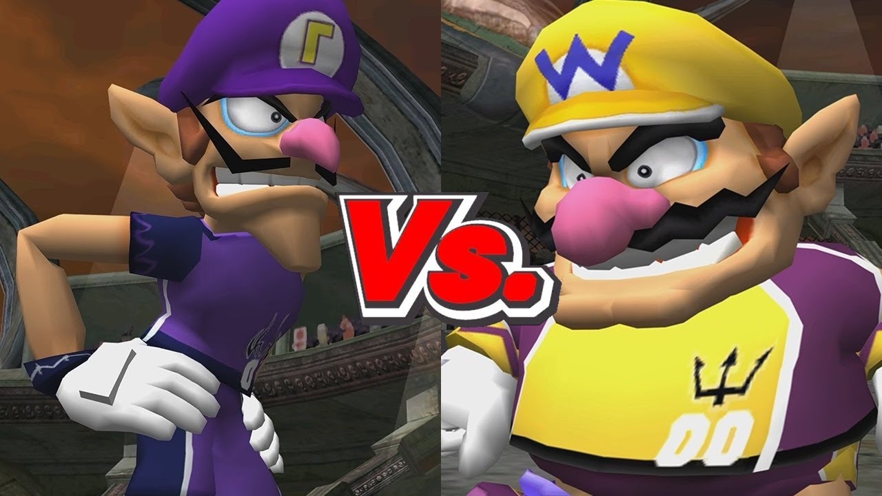 Super Mario Strikers - Waluigi/Hammer Bros Vs. Wario/Koopa Troopa
