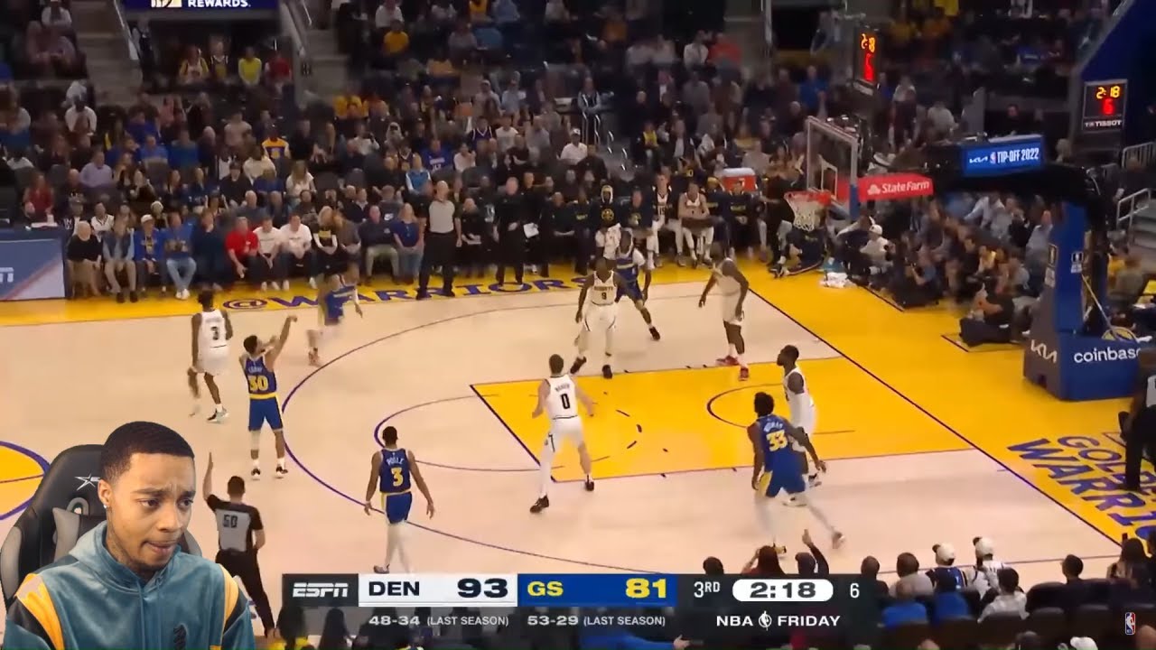 FlightReacts To NUGGETS at WARRIORS | NBA FULL GAME HIGHLIGHTS | October 21, 2022!