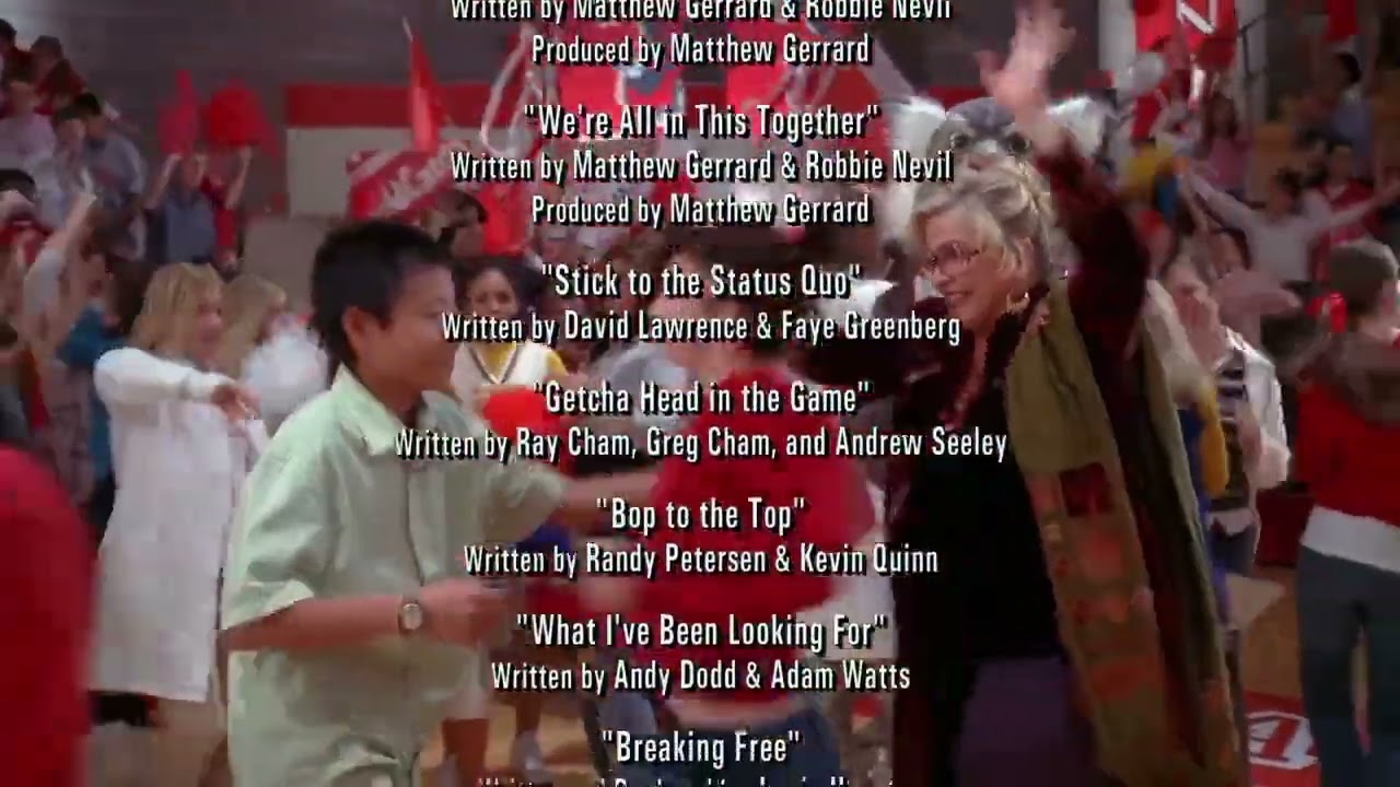 High School Musical (2006) End Credits (Start Recorder)