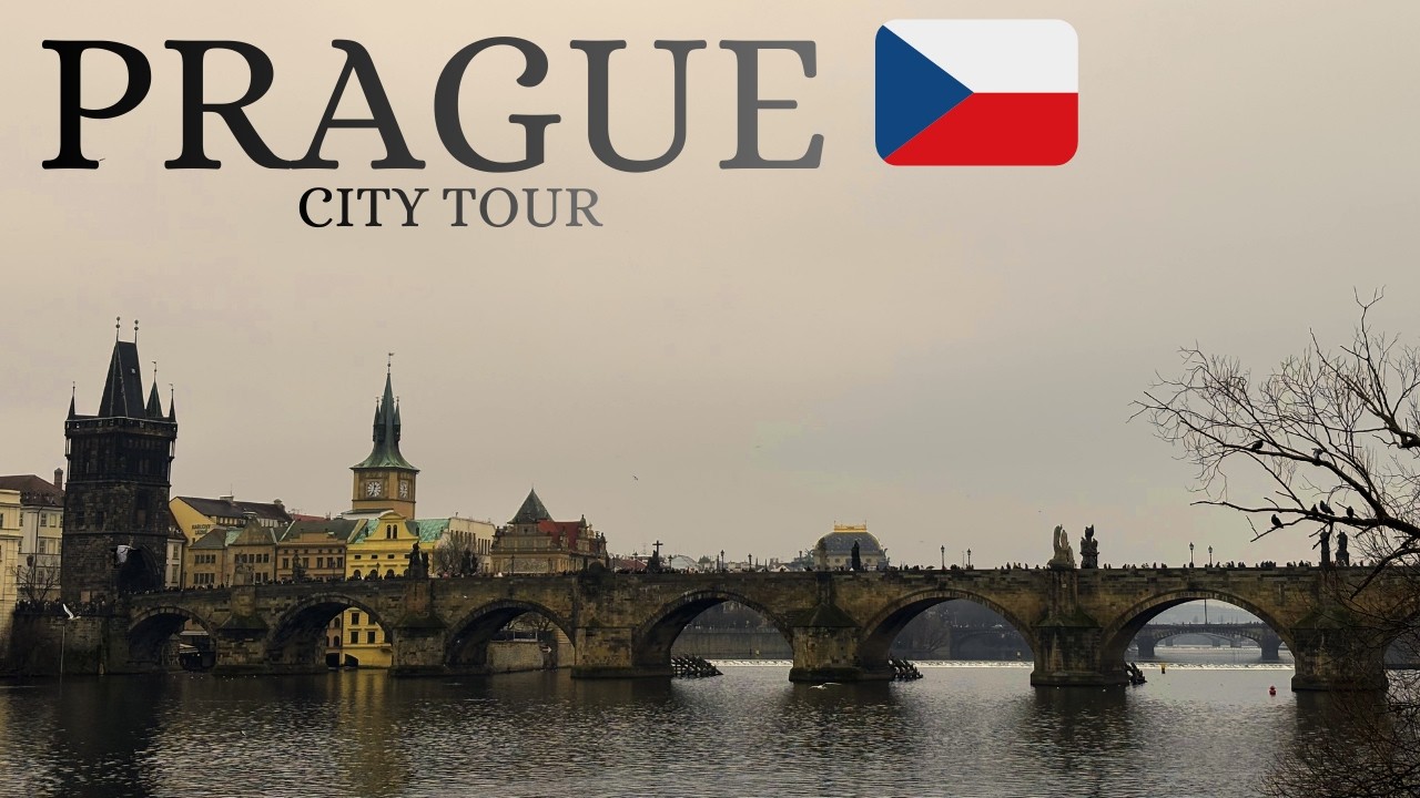 Charles Bridge & Astronomical Clock 🇨🇿 | Old Town Prague | February 2026 | 4K