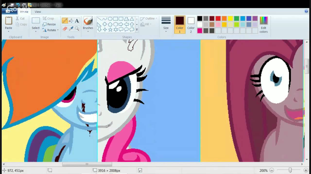 My favorite MLP creepypasta's speedpaint