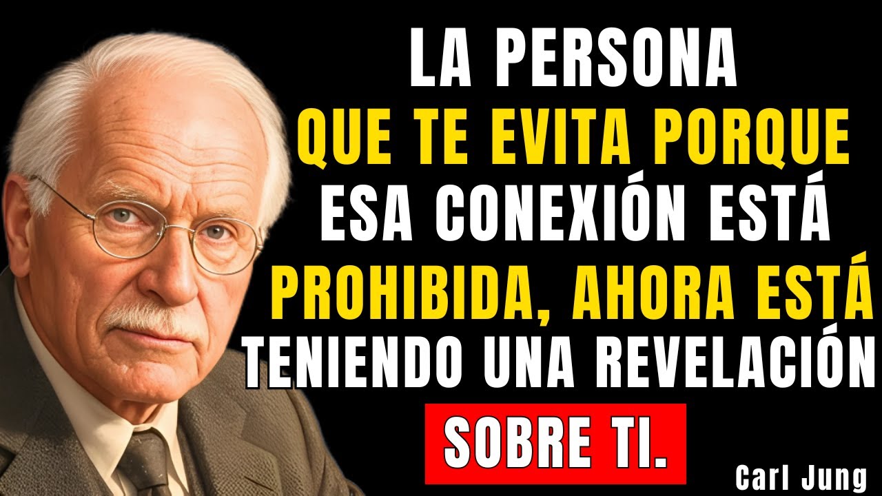 La persona te evita porque esa conexión está prohibida ahora está teniendo una epifanía.| CARL JUNG