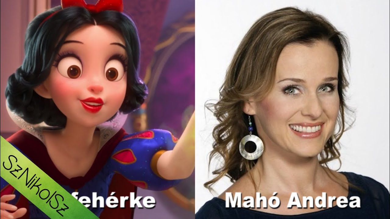 Magyar hangok - 2018 Disney Hercegnők