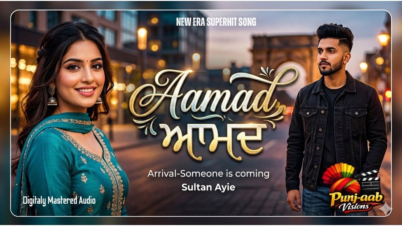 Aamad (Arrival) | Official Music Video | Punjabi Pop x Hip Hop Rap 2026