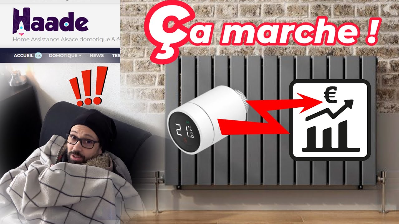 Domotique et économie de chauffage. On a testé, ça marche !!! #domotique