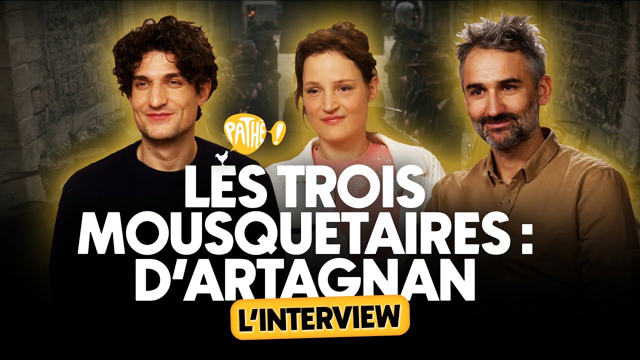 L'INTERVIEW - Louis Garrel, Vicky Krieps & Martin Bourboulon pour LES TROIS MOUSQUETAIRES