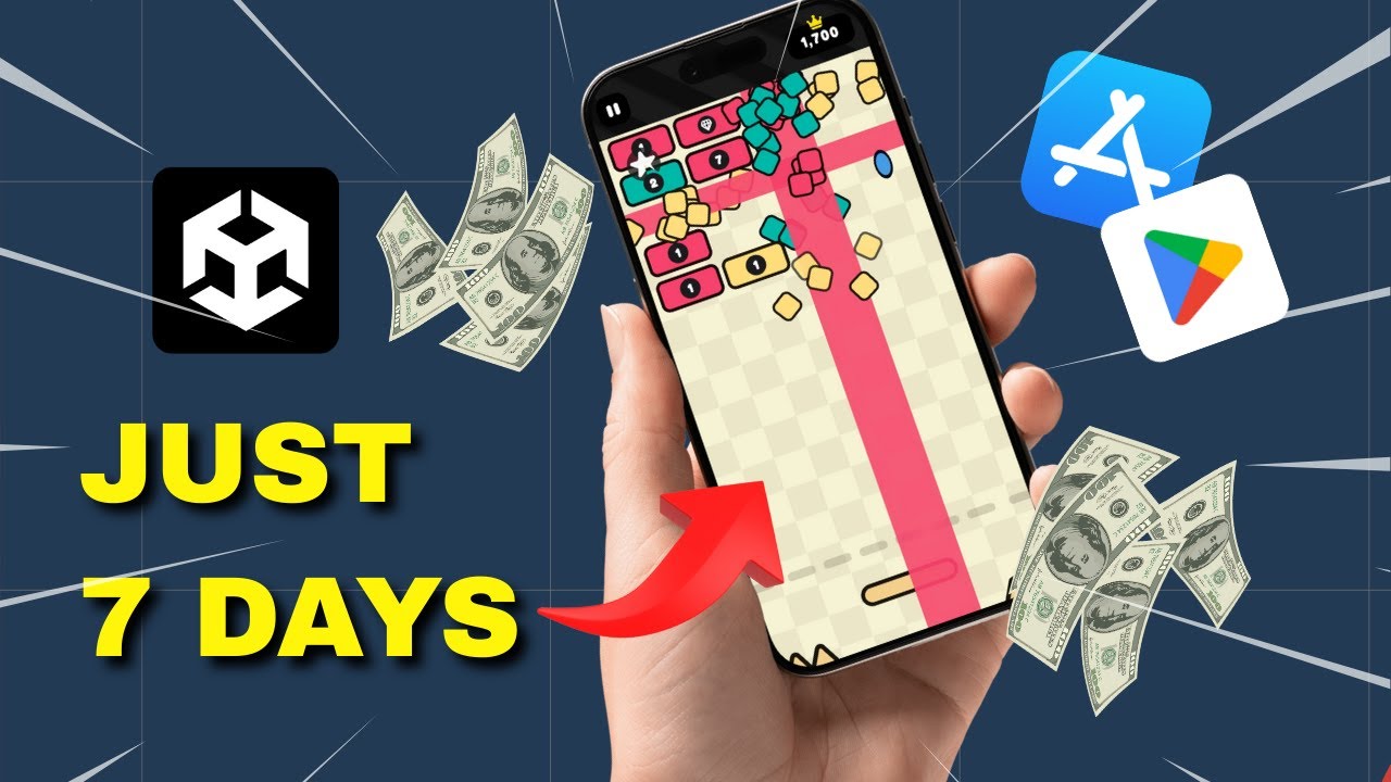 Making a Mobile Game in 7 days to become rich