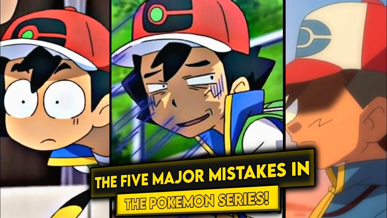 Pokemon Series Biggest Mistakes|Ash Ketchum's 5 Blunders💫🤯|#Pokemon #Pokemoninhindi #Pokemonmistakes