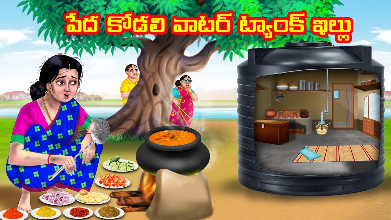 పేద కోడలి వాటర్ ట్యాంక్ ఇల్లు | Atha vs Kodalu | telugu stories | Telugu Kathalu | moral stories