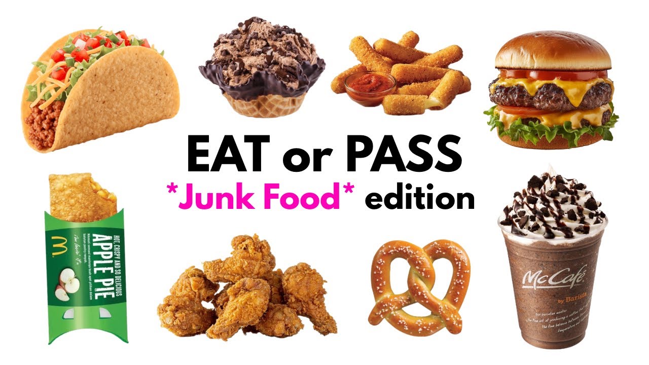 EAT or PASS | Junk Food Edition 🍔💖