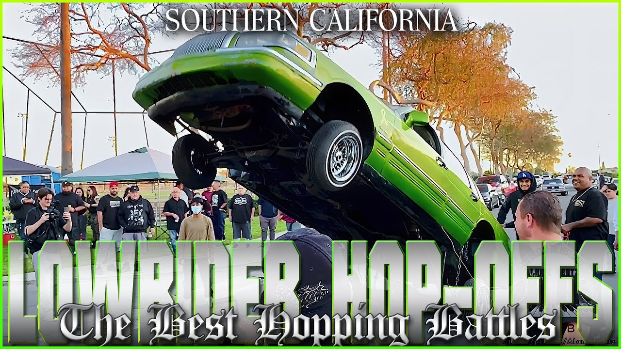 INSANE Lowrider Hop Offs! The Best Car Show & Street Cruise Battles