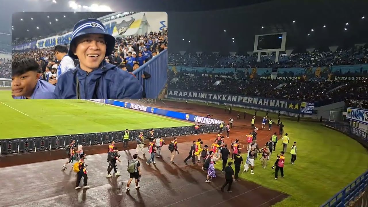 Persib 2 - 0 Malut | After match ciro & david da silva mendatangi bobotoh di tribun timur dan utra 