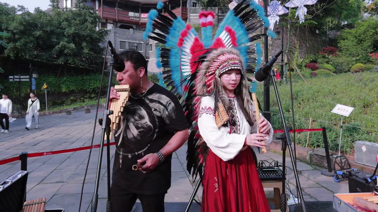 Inkas wambras - Música Andina - Jean Atauje y Aileen , Quena y Zampoña 🪈