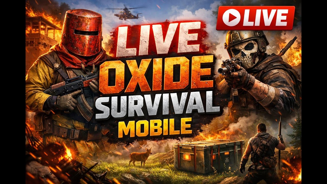 🔴 LIVE | OXIDE SURVIVAL MOBILE PE PC | Dam RAID-uri! #5