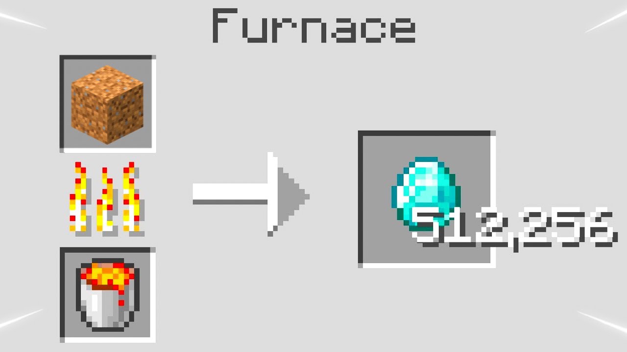 Minecraft, But Smelting Is OP 😱🔥