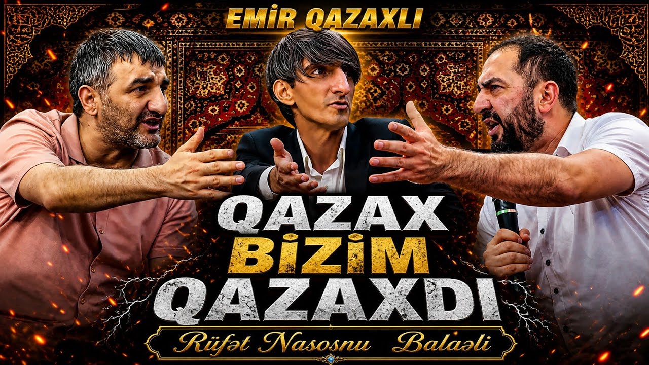 Meyxana Qazax bizim  Qazaxdı - Baləli Rüfət Nasosnu Emir Qazaxlı Mədət Tənha Şəmistan