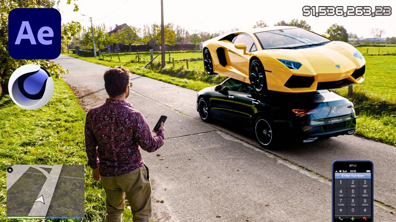 Recreating GTA using After Effects & Cinema 4D
