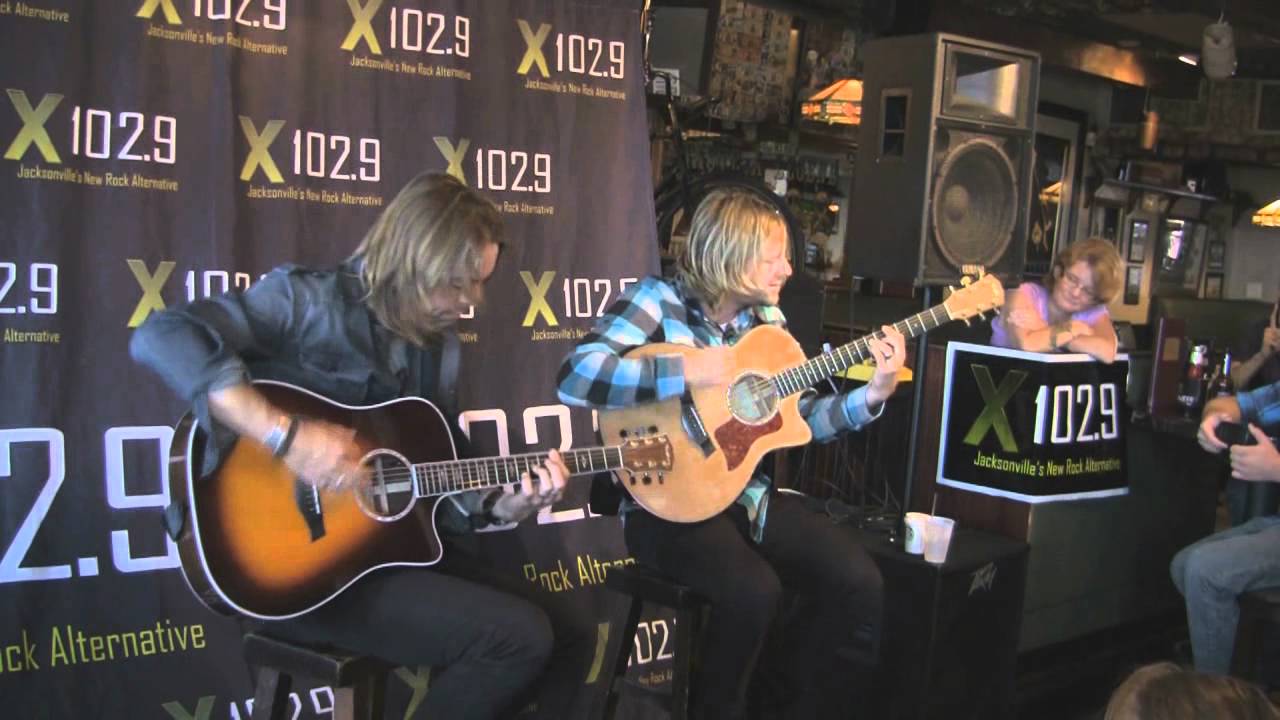 X102.9 Acoustic Xperience - Switchfoot "Meant To Live"
