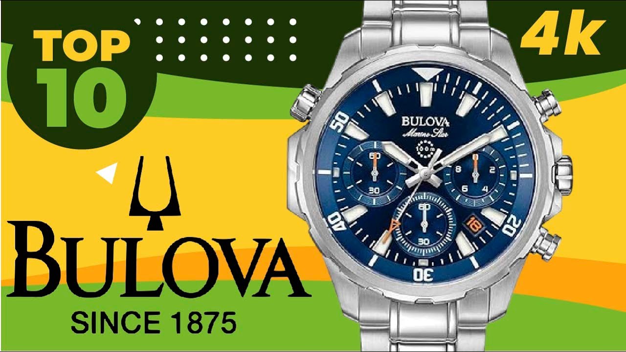 [TOP 10] Relojes Bulova Para hombre MÁS POPULARES en Amazon