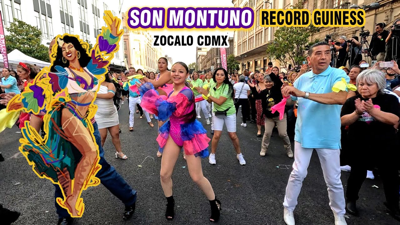 Son Montuno Masivo - Montuneando En El Zocalo Cdmx - Dia De la Danza - Homenaje Clubs De Baile