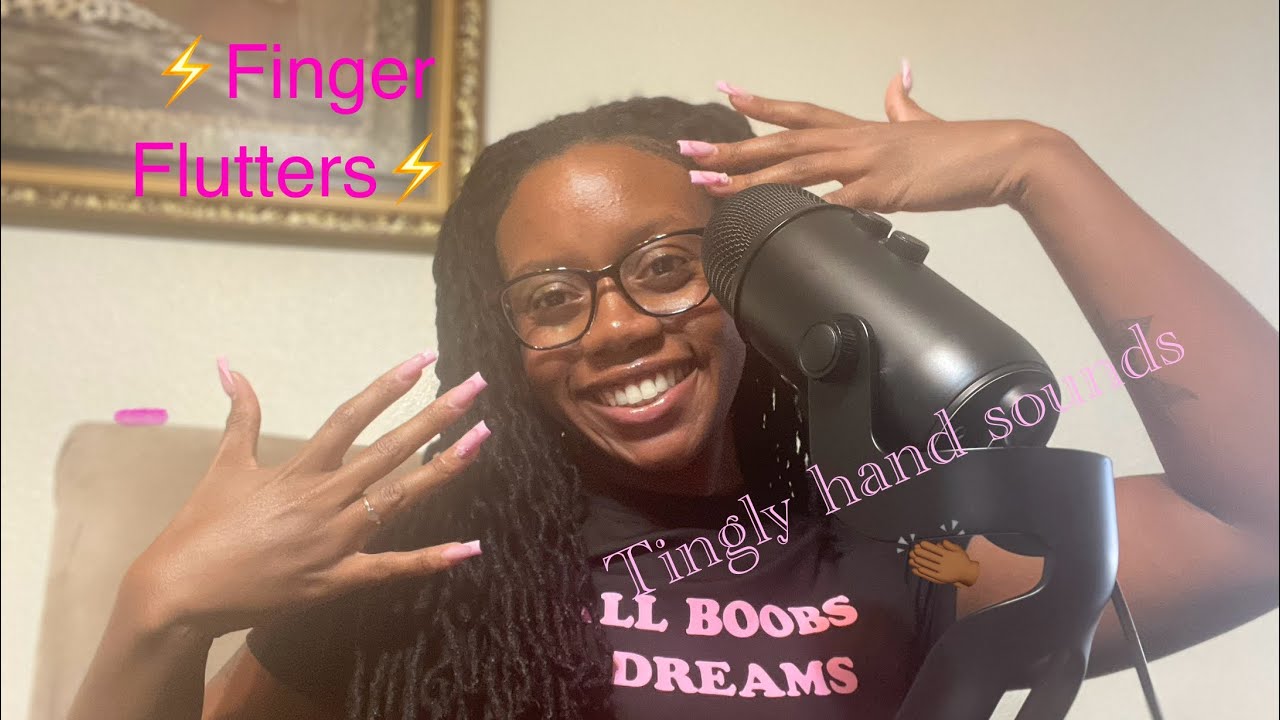 ASMR| 🌸Hand sounds, finger flutters, tapping, etc🌸