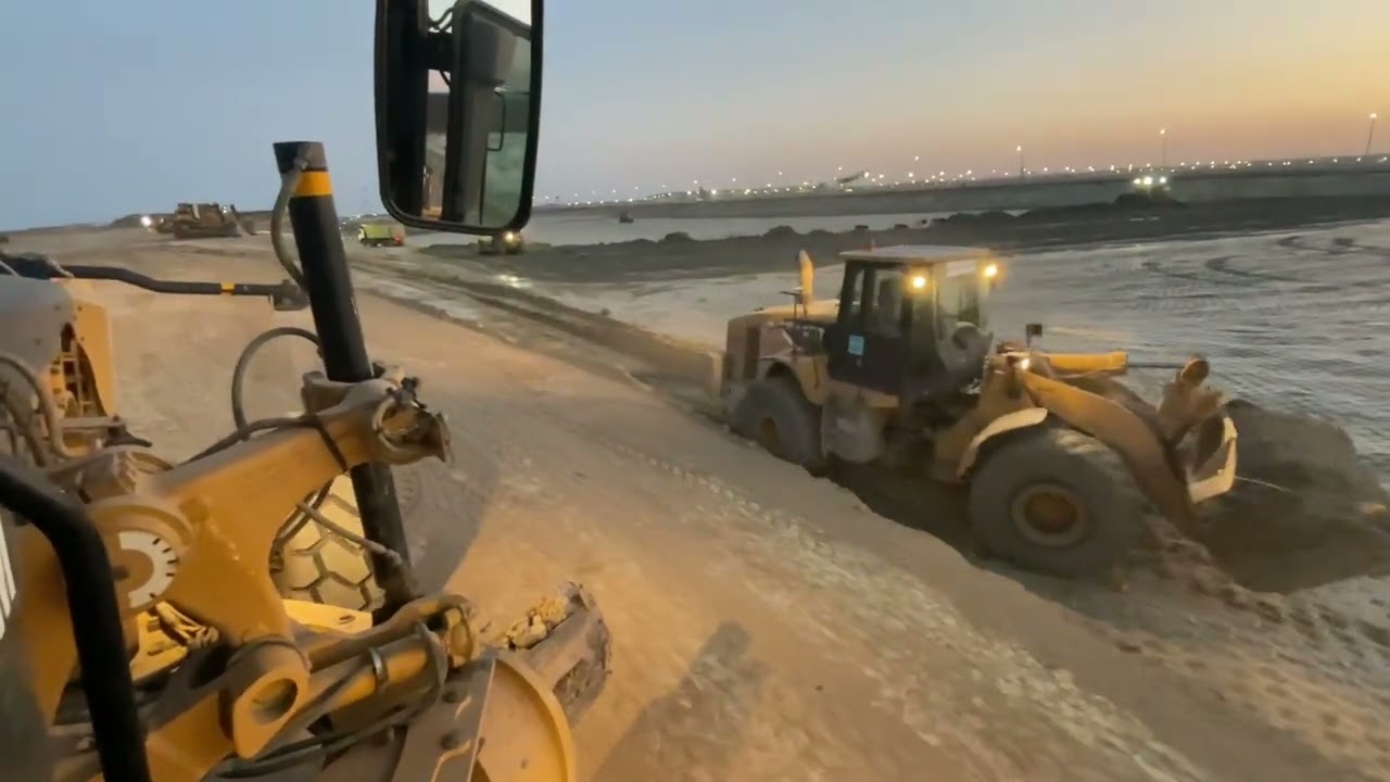 Cat loder 966h yol bağlatısı tesviye işleri Adem ustamızdan.#keşfet @fatihalemdar54 #caterpillar 