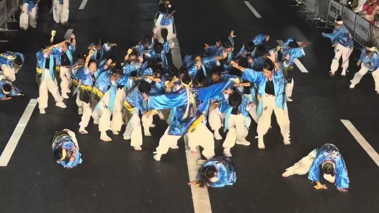 凛ジュニア　安濃津よさこい　津まつり　2025  裁判所前パレード会場演舞　審査　４回目