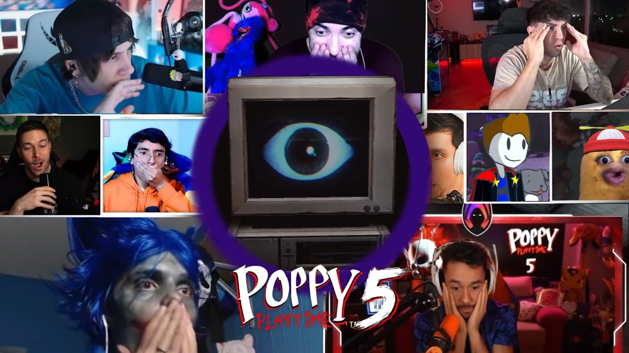 YOUTUBERS REACCIONANDO AL REGRESO DEL DOCTOR | POPPY PLAYTIME 5