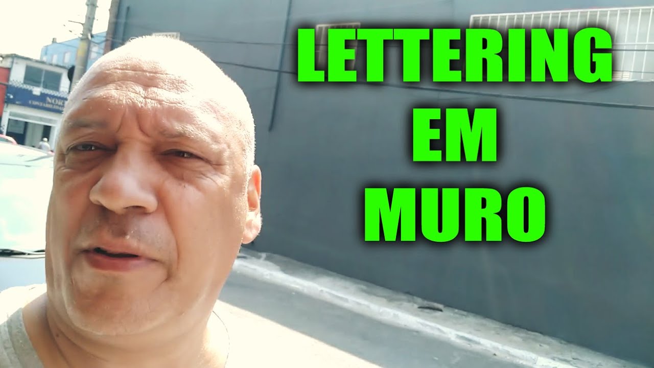 Lettering em muro: Espaço Natureza!