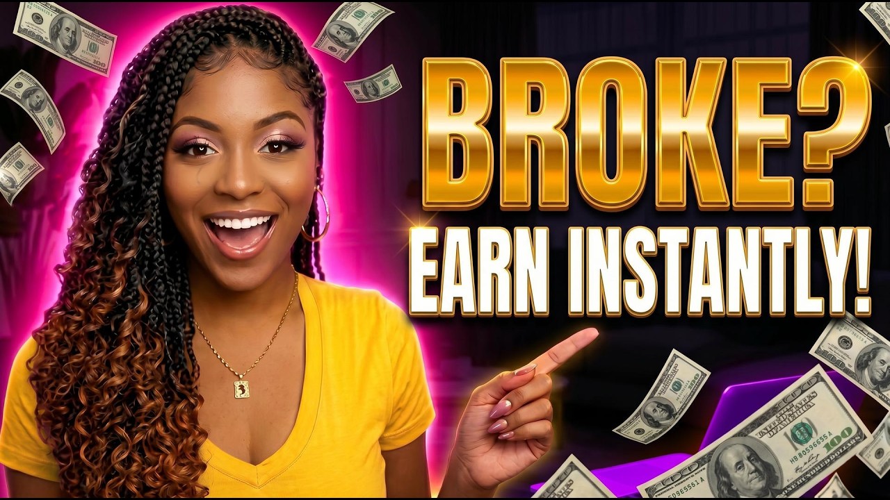 💰  5 Ways To Make Money Online When You're Broke (No Skills Needed)