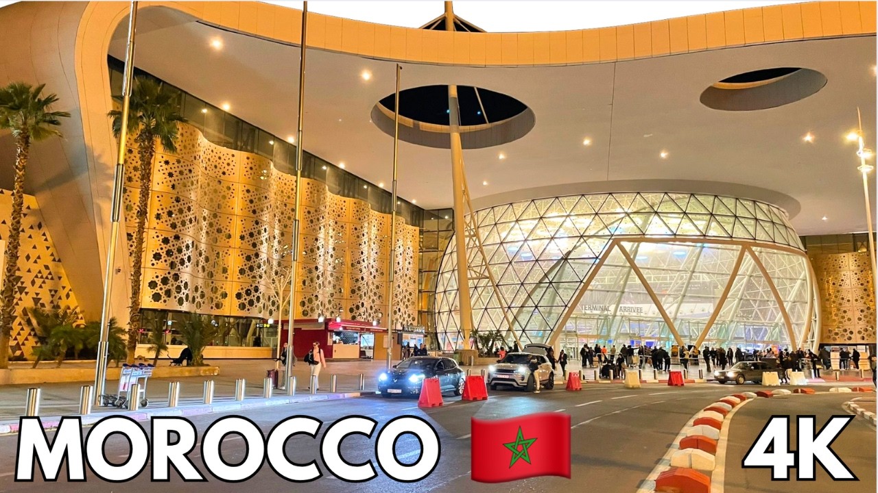Morocco Airport 2025 Walking Tour 🇹🇷 4K | Duty free, Arrivals, Departures, Shops, Restaurants etc