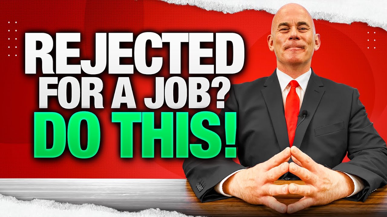 REJECTED FOR A JOB? [WATCH THIS!!] (Here&rsquo;s What You MUST DO NEXT if you FAIL YOUR JOB INTERVIEW!)