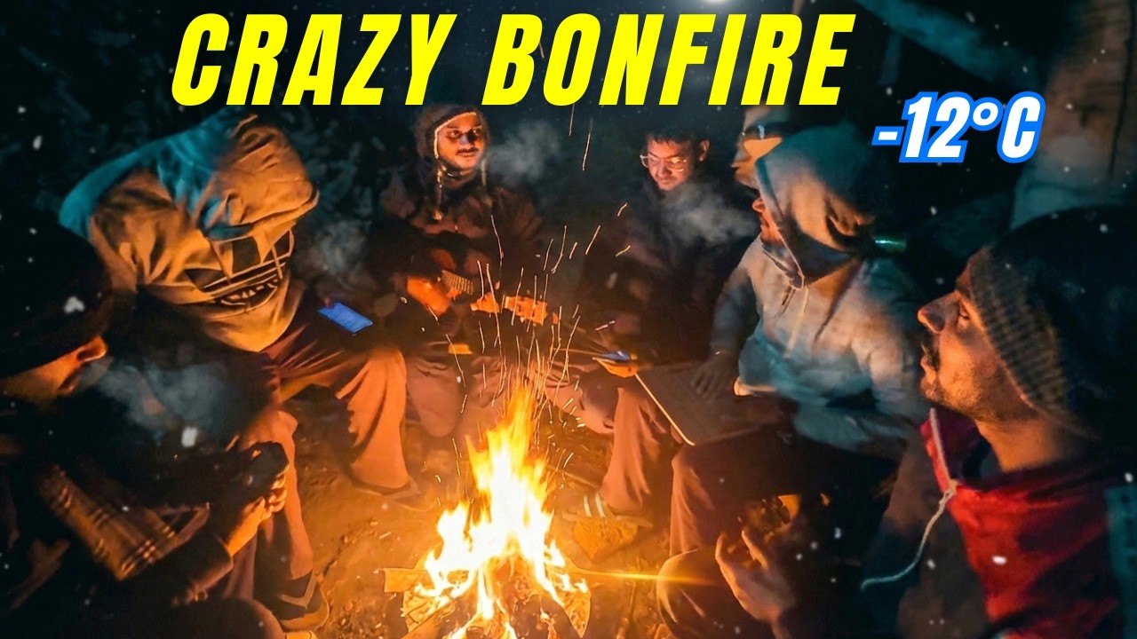 Kalpa Ki Raat Kya Hua Tha? | -12&deg;C BONFIRE + Strangers Se Dosti (Chitkul &rarr; Kalpa)