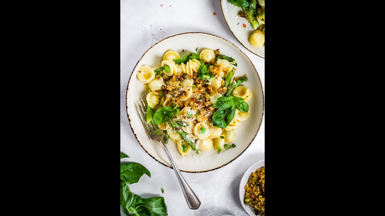 Pasta With Peas & Asparagus