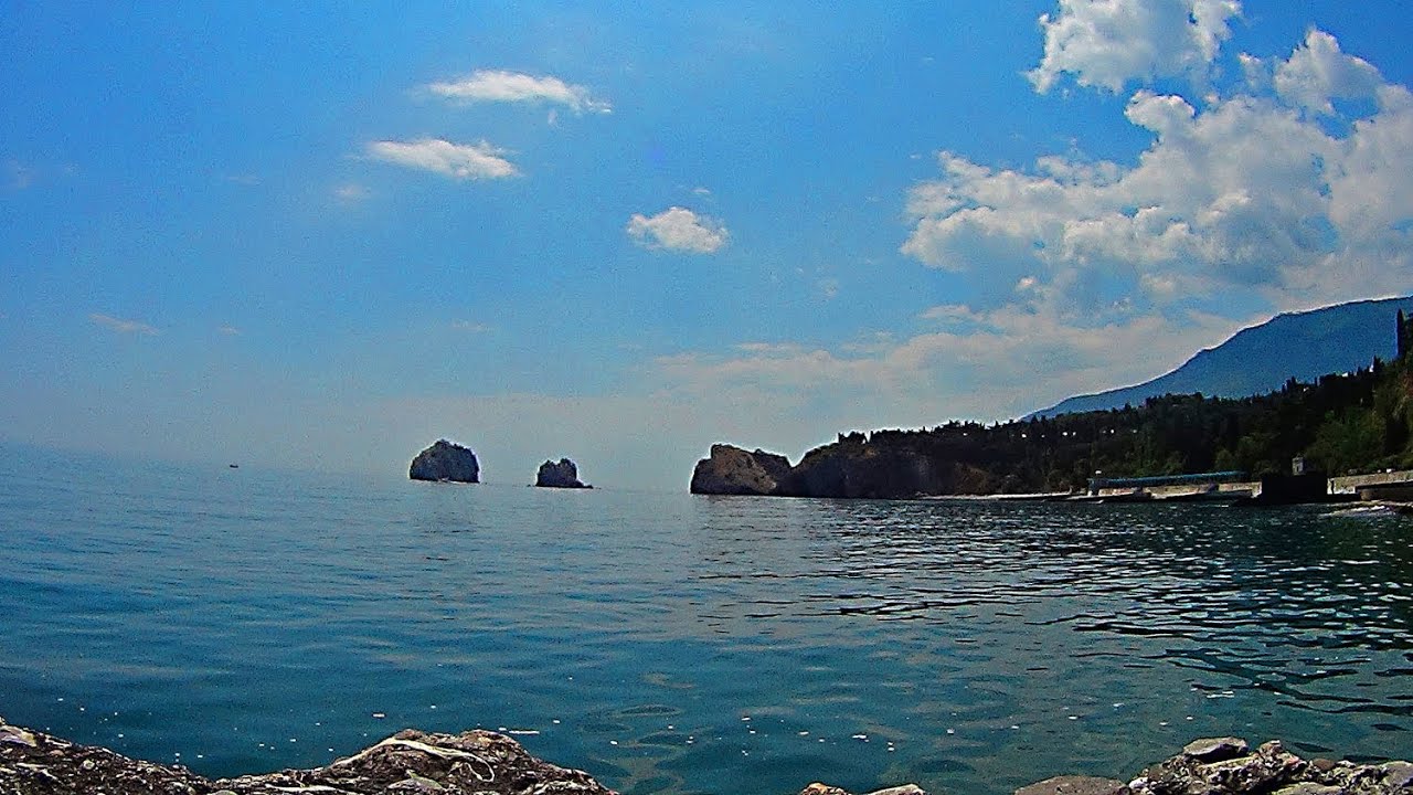 Гурзуф :  дайвинг : Черное море : дикий пляж : Крым