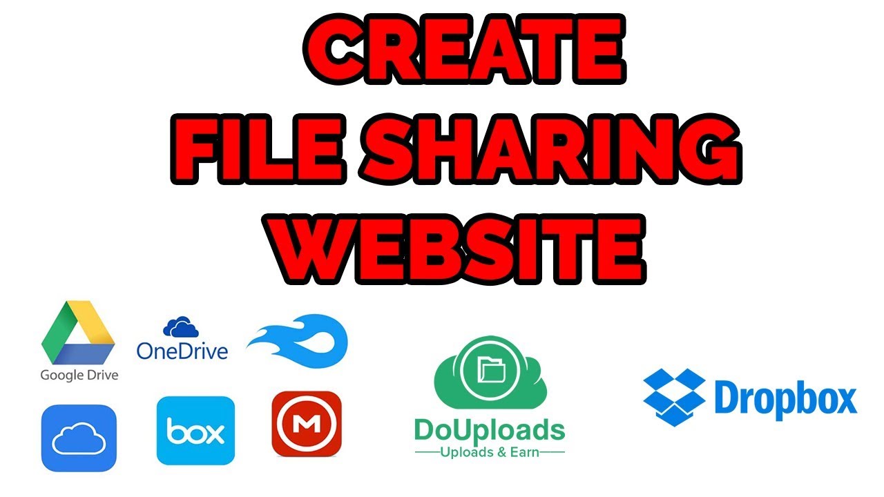 How to Create File Uploading And Sharing Website Like MediaFire | Douploads