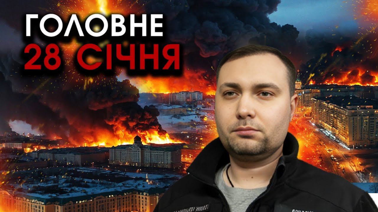 Підірвали Червону площу, палає Москва! Операція БУДАНОВА, кара за потяг під Харковом | Головне 28.01