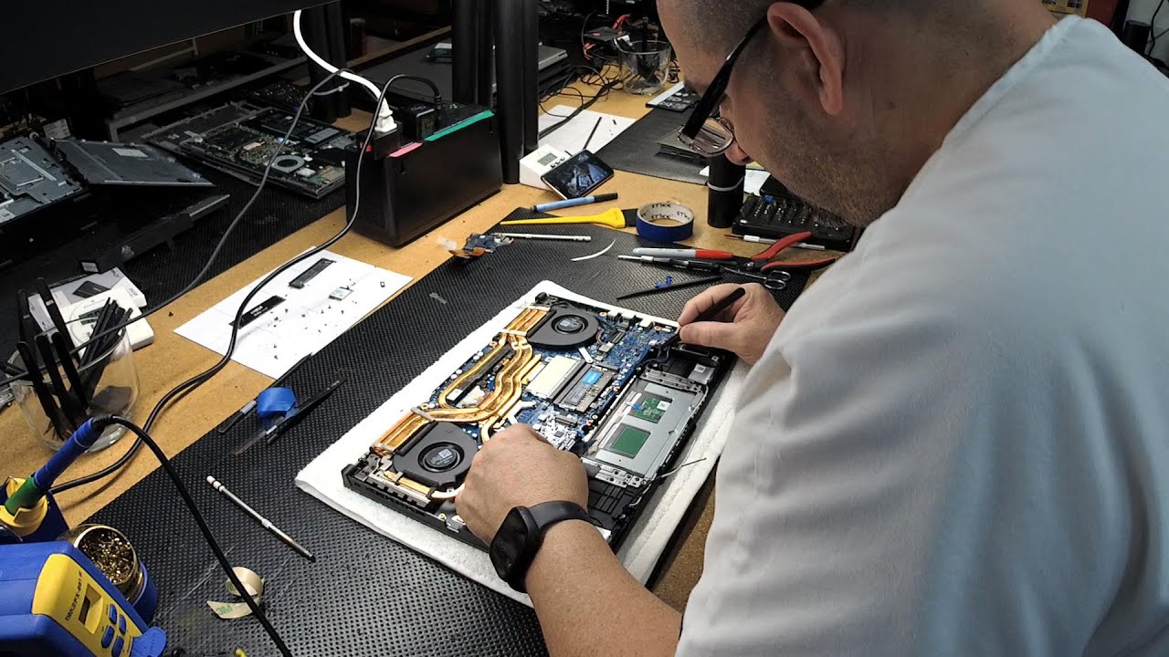 Asus TUF Gamining A15 keyboard replacement (full repair)