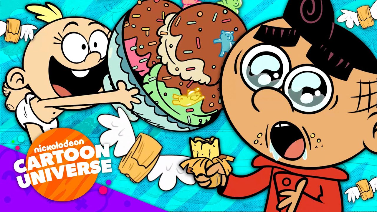 Loud House & Casagrandes DELICIOUS Food Marathon! 😋 | Nicktoons